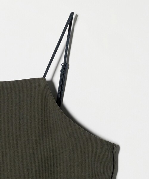 BEAUTY&YOUTH UNITED ARROWS(ビューティーアンドユースユナイテッドアローズ)の「2トーン アメリカンスリーブ キャミソール(キャミソール・レディース・ダークブラウン/パープル/オフホワイト・FREE)」の6枚目の写真