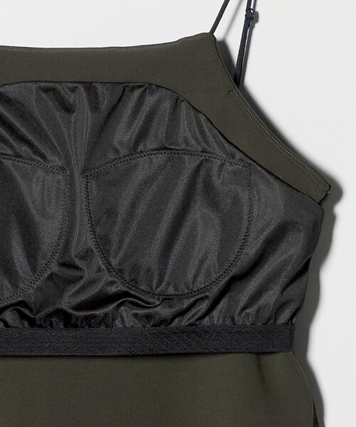 BEAUTY&YOUTH UNITED ARROWS(ビューティーアンドユースユナイテッドアローズ)の「2トーン アメリカンスリーブ キャミソール(キャミソール・レディース・ダークブラウン/パープル/オフホワイト・FREE)」の8枚目の写真