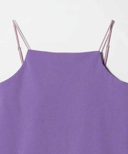 BEAUTY&YOUTH UNITED ARROWS(ビューティーアンドユースユナイテッドアローズ)の「2トーン アメリカンスリーブ キャミソール(キャミソール・レディース・ダークブラウン/パープル/オフホワイト・FREE)」の10枚目の写真