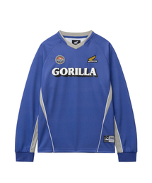Mesh Series Logo Long Sleeve Blue