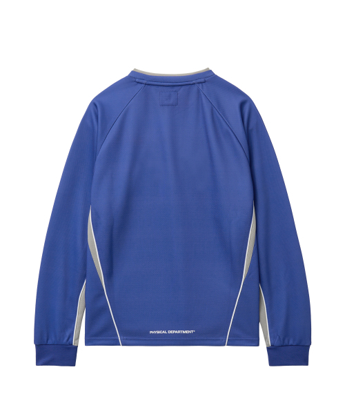 PHYPS MOTORCYCLE(フィップスモーターサイクル)の「Mesh Series Logo Long Sleeve Blue(Tシャツ/カットソー・レディース・その他・MEDIUM/LARGE/X-LARGE/SMALL)」の2枚目の写真