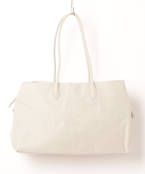 BONLECILL Marche（ボンルシールマルシェ）の「【BONLECILL Marche】《大容量》BIGボストンバッグ（ボストンバッグ・レディース・ブラウン/アイボリー/ブラック・FREE）」の15枚目の写真
