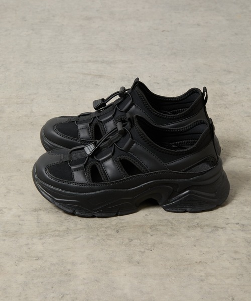 COLONY 2139（コロニートゥーワンスリーナイン）の「厚底スニーカーサンダル（スニーカー・レディース・グレー/ブラック・LARGE/MEDIUM）」の16枚目の写真