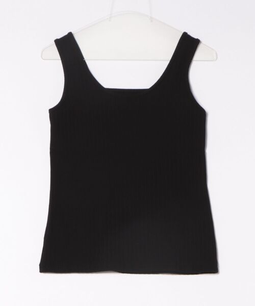 KATHARINE ROSS（キャサリンロス）の「【KATHARINE ROSS】スクエア / Uネック 2WAYリブタンクトップ（タンクトップ・レディース・ブラック/オフホワイト/ベージュ・FREE）」の22枚目の写真