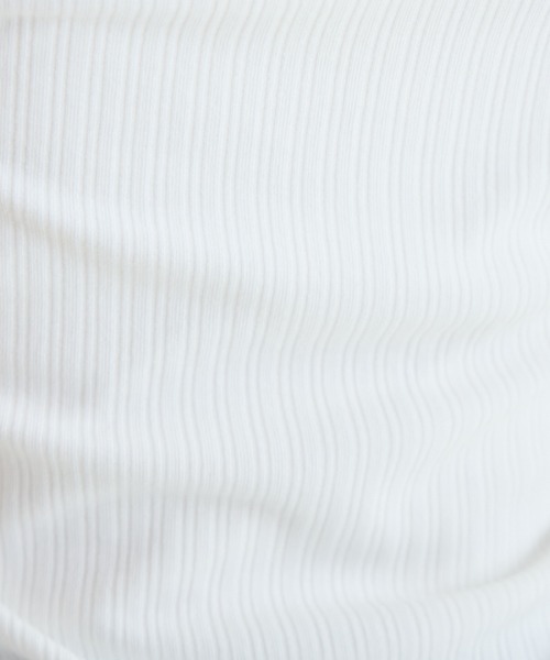 KATHARINE ROSS（キャサリンロス）の「【KATHARINE ROSS】スクエア / Uネック 2WAYリブタンクトップ（タンクトップ・レディース・ブラック/オフホワイト/ベージュ・FREE）」の11枚目の写真