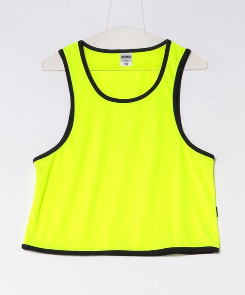 LIFEMAX(ライフマックス)の「【LIFEMAX/ライフマックス】ビブス(ポリジン加工)/【全5色】メッシュ ポリエステル100% 抗菌防臭 DRY UVカット 速乾 軽量 チーム分け ゼッケン ユニフォーム(タンクトップ・メンズ・ロイヤルブルー/オレンジ系その他/ホワイト/イエロー系その他/サックスブルー・LARGE/SMALL)」の9枚目の写真