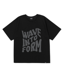 PEID（ペイド）の「PD ウェーブフォーム 半袖Tシャツ ブラック（Tシャツ/カットソー）」