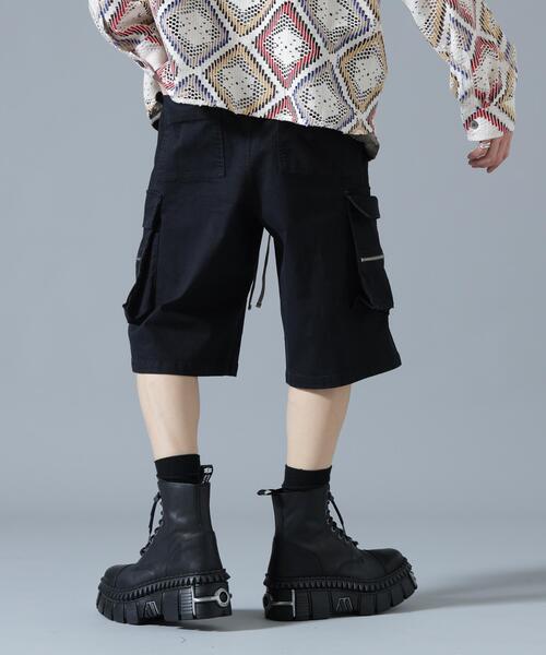 DANKE SCHON（ダンケシェーン）の「DankeSchon/ダンケシェーン/TCBLK CARGO SHORTS（カーゴパンツ・レディース・ブラック・M/L）」の2枚目の写真