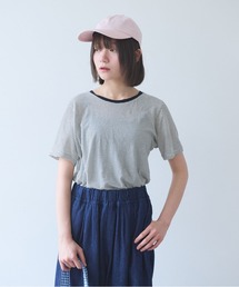 △60/-×60/- ボーダー 半袖Tシャツ