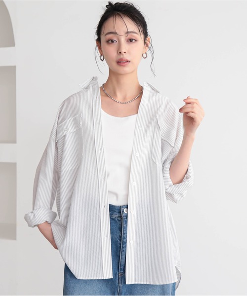 for/c(フォーシー)の「カップ付きタンクトップ【サスティナブル】(タンクトップ・レディース・ブラック/チャコール/オフホワイト・M/L/S)」の4枚目の写真