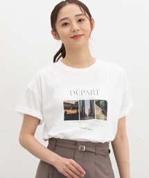 【ハニさら・接触冷感・UVカット】フォトプリントTシャツ
