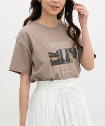 【ハニさら・接触冷感・UVカット】フォトプリントTシャツ