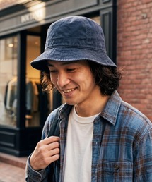 Cali Headwear（カリヘッドウエア）の「【T18】【CALI HEADWEAR/カリヘッドウェア】BUCKET.WASHED COTTON TWILL.SMALL BRIM（ハット）」