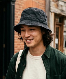 Cali Headwear（カリヘッドウエア）の「【T18】【CALI HEADWEAR/カリヘッドウェア】BUCKET.WASHED COTTON TWILL.SMALL BRIM（ハット）」