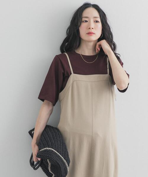 URBAN RESEARCH DOORS(アーバンリサーチドアーズ)の「バイオウォッシュキャミワンピース(ワンピース・レディース・ベージュ/グレー系その他・FREE)」の18枚目の写真