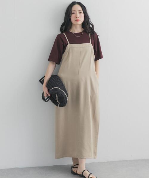 URBAN RESEARCH DOORS(アーバンリサーチドアーズ)の「バイオウォッシュキャミワンピース(ワンピース・レディース・ベージュ/グレー系その他・FREE)」の15枚目の写真