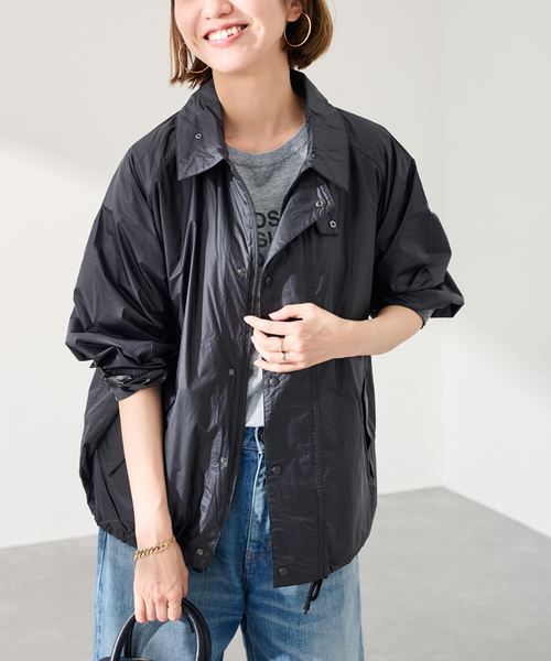 FRAMeWORK(フレームワーク)の「Barbour/バブアー transport uv showerproof jacket(その他アウター・レディース・ブラック/カーキ・FREE)」の6枚目の写真