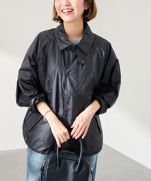 FRAMeWORK(フレームワーク)の「Barbour/バブアー transport uv showerproof jacket(その他アウター・レディース・ブラック/カーキ・FREE)」の9枚目の写真