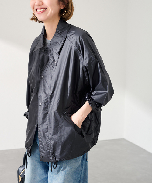 FRAMeWORK(フレームワーク)の「Barbour/バブアー transport uv showerproof jacket(その他アウター・レディース・ブラック/カーキ・FREE)」の10枚目の写真