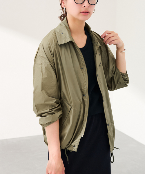 FRAMeWORK(フレームワーク)の「Barbour/バブアー transport uv showerproof jacket(その他アウター・レディース・ブラック/カーキ・FREE)」の14枚目の写真