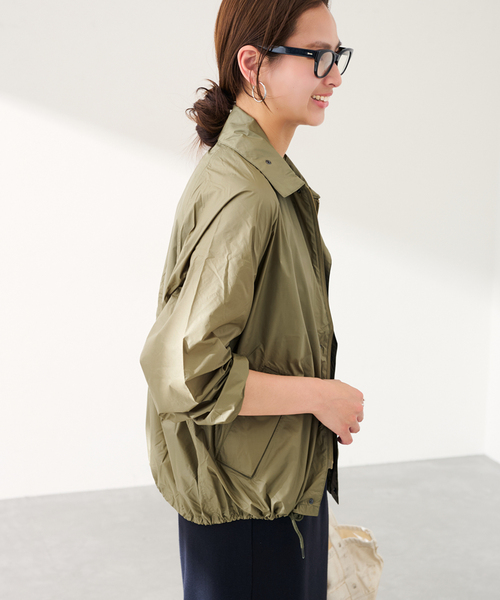 FRAMeWORK(フレームワーク)の「Barbour/バブアー transport uv showerproof jacket(その他アウター・レディース・ブラック/カーキ・FREE)」の15枚目の写真
