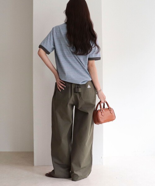 fredy emue(フレディエミュ)の「【GEVACO/ゲバコ】別注リンガー半袖Tシャツ(Tシャツ/カットソー・レディース・オレンジ系その他/グレー系その他/ホワイト系その他/ブルー系その他・38)」の8枚目の写真