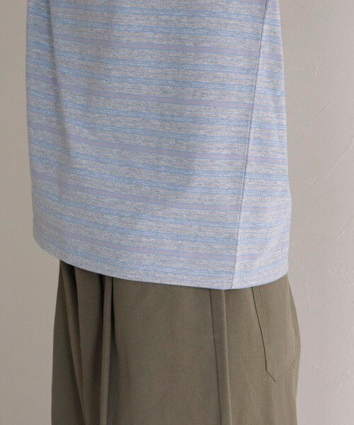 fredy emue(フレディエミュ)の「【GEVACO/ゲバコ】別注リンガー半袖Tシャツ(Tシャツ/カットソー・レディース・オレンジ系その他/グレー系その他/ホワイト系その他/ブルー系その他・38)」の18枚目の写真