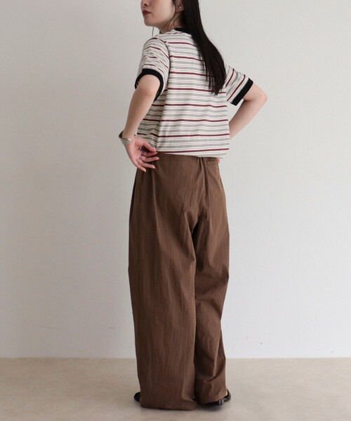 fredy emue(フレディエミュ)の「【GEVACO/ゲバコ】別注リンガー半袖Tシャツ(Tシャツ/カットソー・レディース・オレンジ系その他/グレー系その他/ホワイト系その他/ブルー系その他・38)」の22枚目の写真