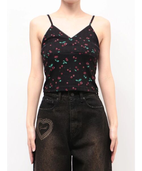 EMODA（エモダ）の「アイレットレイヤードキャミソール（キャミソール・レディース・グレー/ホワイト/ブラック・FREE）」の16枚目の写真