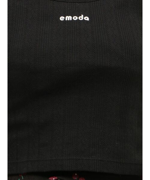 EMODA（エモダ）の「アイレットレイヤードキャミソール（キャミソール・レディース・グレー/ホワイト/ブラック・FREE）」の19枚目の写真