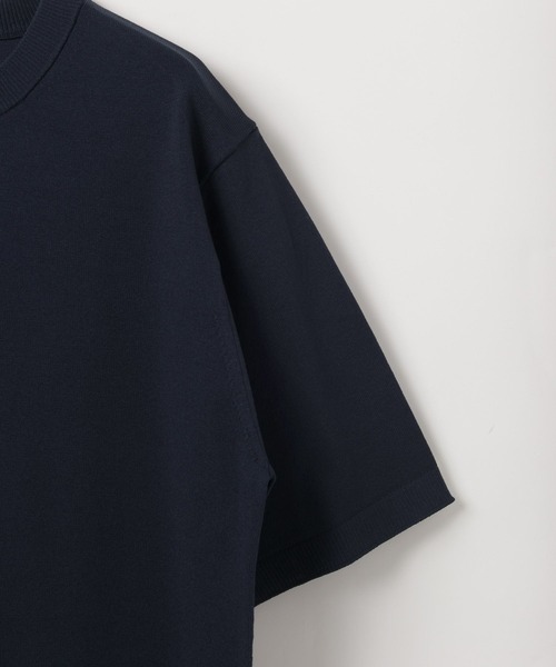 GLOBAL WORK(グローバルワーク)の「アンチピリングハイゲージニット/クルー/半袖/646783(Tシャツ/カットソー・メンズ・ネイビー/ブラック/チャコールグレー/ライトグレー/ワインレッド/グリーン・MEDIUM/X-LARGE/SMALL/LARGE)」の16枚目の写真