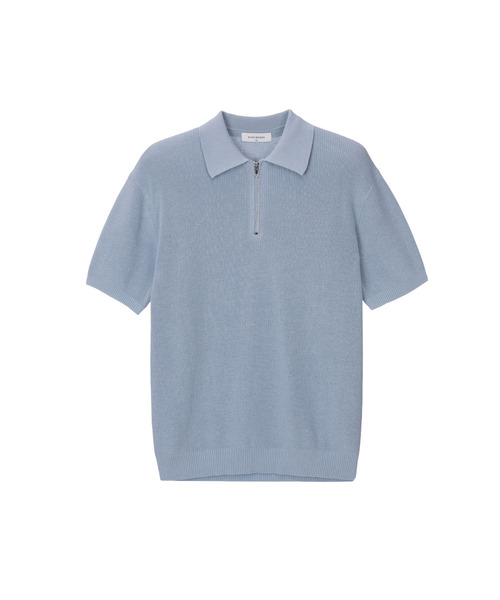 MINDBRIDGE(マインドブリッジ)の「ハーフジップカラー ニット - 3カラー MYKT31N2(ニット/セーター・メンズ・ブラック/ブルー/アイボリー・100/95/105)」の3枚目の写真