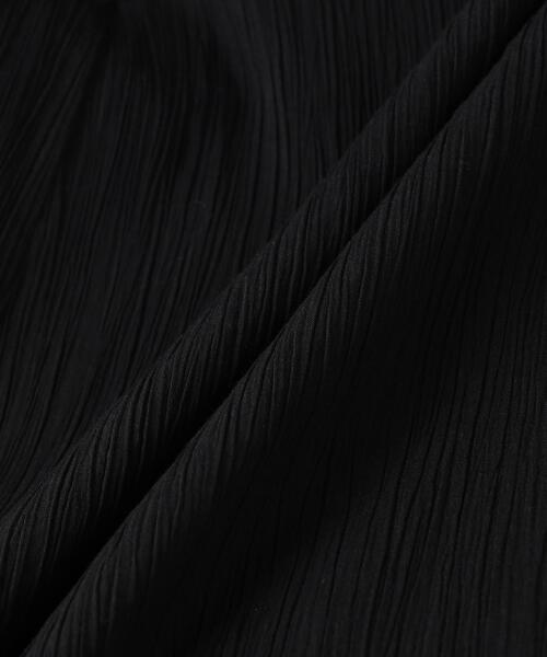 N.(N. Natural Beauty Basic)(エヌエヌナチュラルビューティーベーシック)の「デザインフリル楊柳ワンピース(ワンピース・レディース・ダークグリーン/ブラック/ベージュ・MEDIUM/P/S)」の16枚目の写真