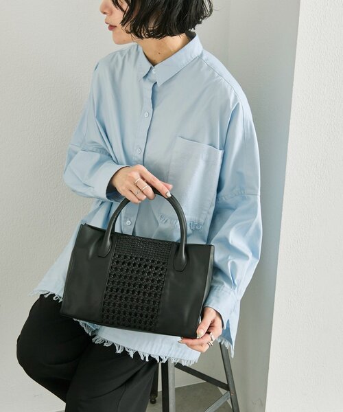 earメッシュトートＳ earメッシュトートS センターメッシュトートバッグS《本革》 | ear