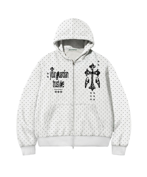 Gardyankros Print dot Two‑way Field Wide Fur Ivoire (наименование товара)