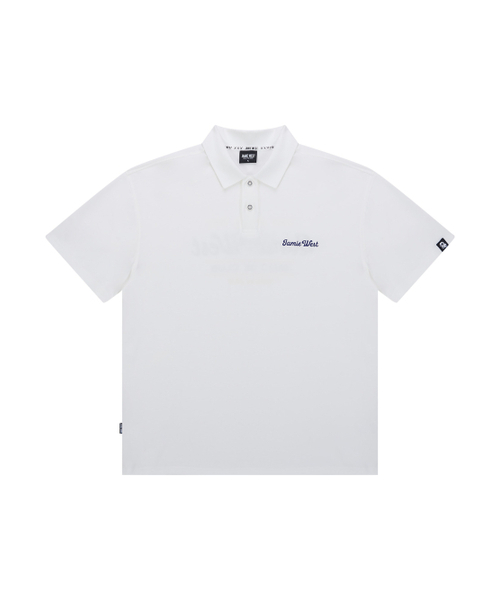 JAMIE WEST（ジェイミーウエスト）の「[JWGC] J.T.C レタリングカラーTシャツ (ホワイト)（ポロシャツ・レディース・その他・MEDIUM/LARGE/X-LARGE）」の2枚目の写真