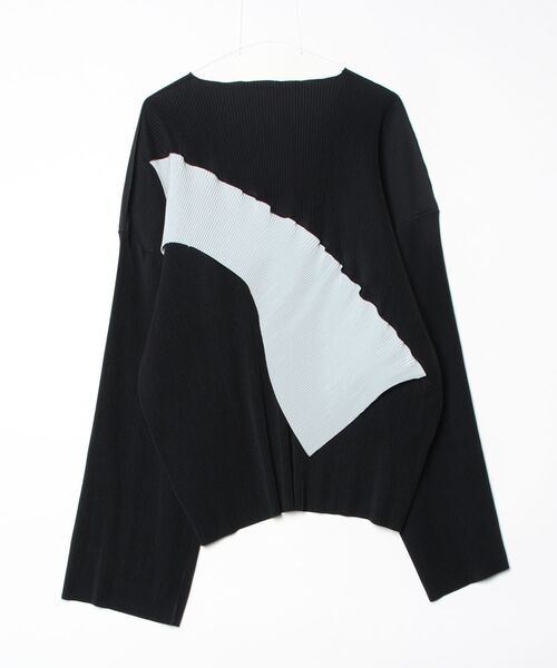 kotohayokozawa（コトハヨコザワ）の「TODO WAVE RELAX TOP *LONG SLEE TDX6S-TD05-RL（Tシャツ/カットソー・メンズ・ブラック・FREE）」の2枚目の写真