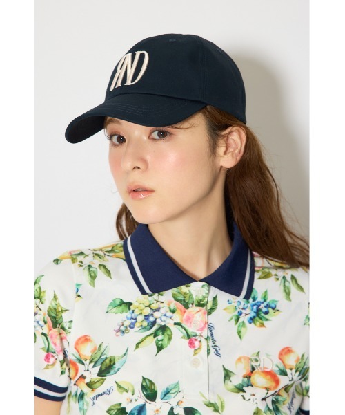 RIENDA GOLF(リエンダゴルフ)の「【RIENDA GOLF 一部店舗・WEB限定】RND配色ロゴキャップ(キャップ・レディース・ピンク/ライトブルー/ネイビー・FREE)」の1枚目の写真