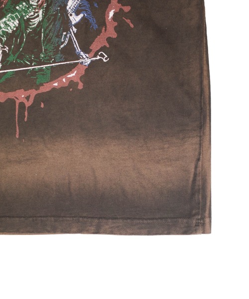 giant Vintage(ジャイアントヴィンテージ)の「【GIANT01】【Giant Vintage/ジャイアント ヴィンテージ】GUN N' ROSES GNR SKELETONS LIVE SCREEN PRINT OVERSIZED BOX SILHOUETTE T-SHIRTS(Tシャツ/カットソー・メンズ・ブラウン系その他・LARGE/MEDIUM/SMALL/X-LARGE)」の8枚目の写真