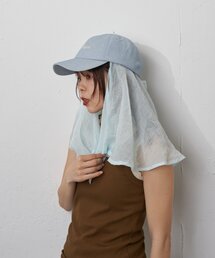 CIAOPANIC TYPY（チャオパニックティピー）の「:【日焼け防止！】シアーシェード付きロゴキャップ（ハット）」