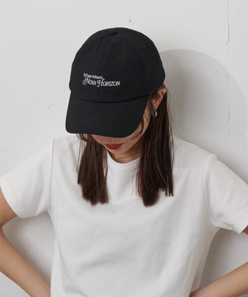 CIAOPANIC TYPY(チャオパニックティピー)の「:【日焼け防止!】シアーシェード付きロゴキャップ(ハット・レディース・ブラック/サックスブルー/グレー系その他・ONE SIZE)」の4枚目の写真
