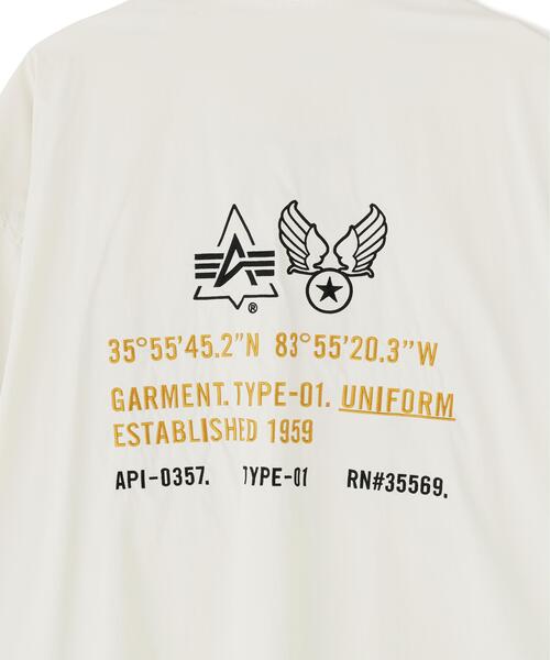 Alpha Industries(アルファインダストリーズ)の「Alpha Industries/アルファ インダストリーズ/SS FATIGUE RELAXED DECO SHIRT/ エスエス ファティーグ リラックスド デコ シャツ(シャツ/ブラウス・メンズ・ブラック/ホワイト・M/S/L/XL)」の15枚目の写真