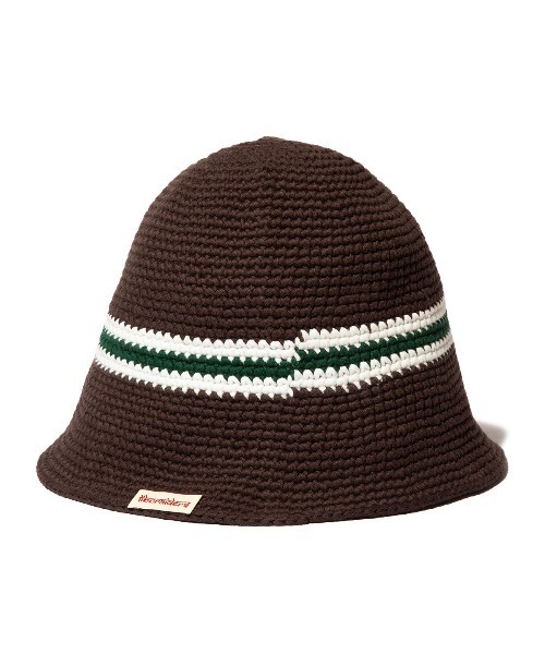 Liberaiders(リベレイダース)の「Liberaiders CRUSHER HAT(リベレイダース クラッシャー ハット)(ハット・メンズ・ネイビー/ブラウン・ONE SIZE)」の4枚目の写真