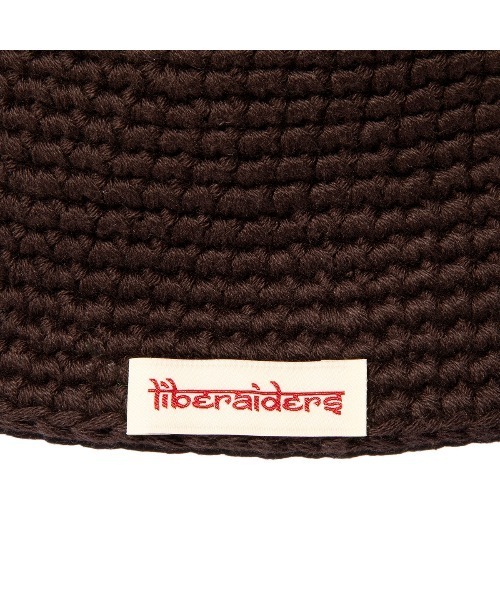 Liberaiders(リベレイダース)の「Liberaiders CRUSHER HAT(リベレイダース クラッシャー ハット)(ハット・メンズ・ネイビー/ブラウン・ONE SIZE)」の7枚目の写真