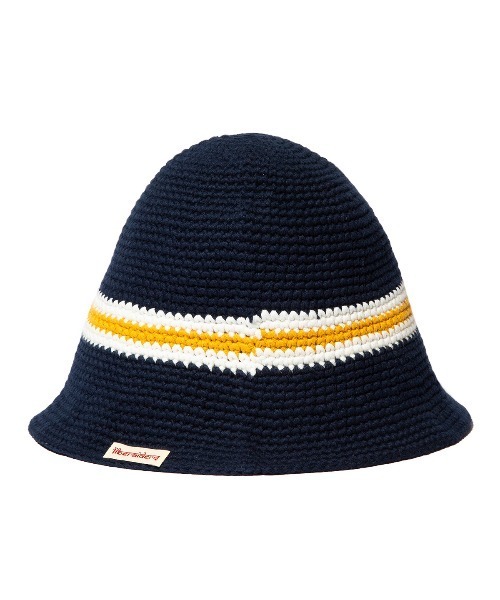 Liberaiders(リベレイダース)の「Liberaiders CRUSHER HAT(リベレイダース クラッシャー ハット)(ハット・メンズ・ネイビー/ブラウン・ONE SIZE)」の9枚目の写真