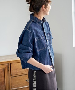 【美品】Spick & Span スピックアンドスパン　ショートデニムシャツ 107284112_166_d_240.jpg