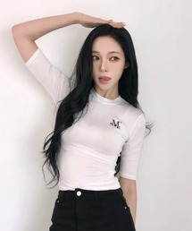 ◇MUCENT◇ブランド直輸入正規品/セリオン シグネチャー ロゴ スリーブ T SERION SIGNATURE LOGO SLEEVE T