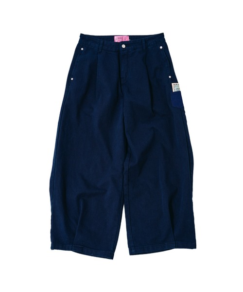 EFFECTEN（エフェクテン）の「【EFFECTEN】Wide work pants（その他パンツ・メンズ・ベージュ/ネイビー・SMALL/MEDIUM/LARGE）」の5枚目の写真