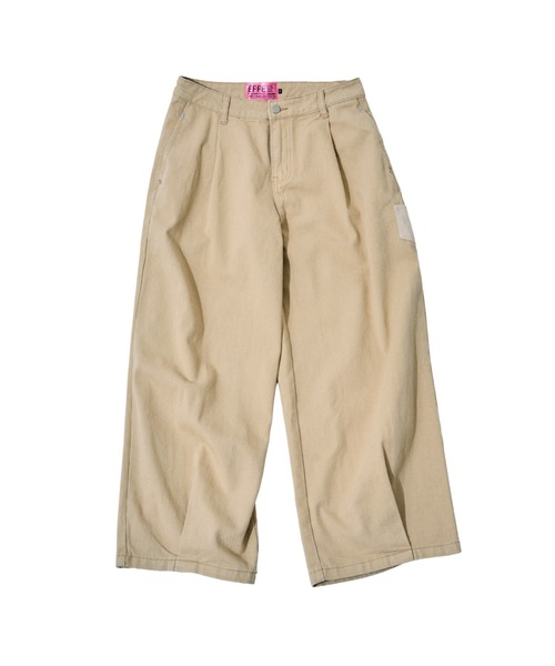 EFFECTEN（エフェクテン）の「【EFFECTEN】Wide work pants（その他パンツ・メンズ・ベージュ/ネイビー・SMALL/MEDIUM/LARGE）」の8枚目の写真