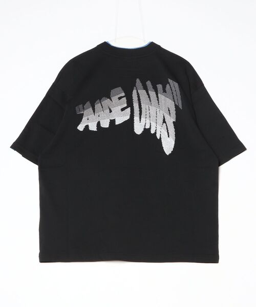 AAPE BY A BATHING APE(エーエイプバイアベイシングエイプ)の「AAPE FANCY MAIN TEE(Tシャツ/カットソー・メンズ・ブラック/アイボリー・LARGE/MEDIUM/SMALL/X-LARGE)」の11枚目の写真